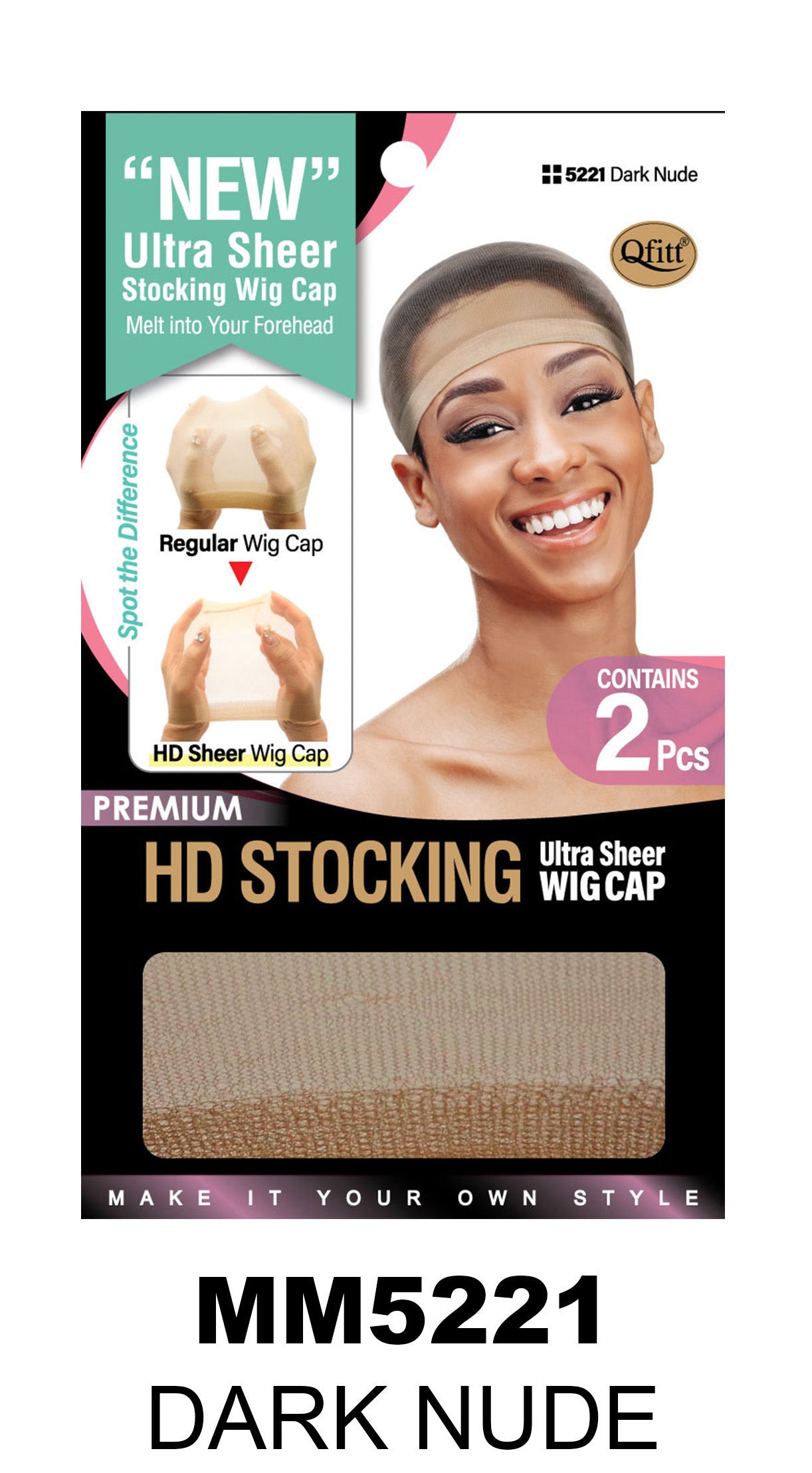 DZ)HD STOCKING ULTRA SHEER WIG CAP