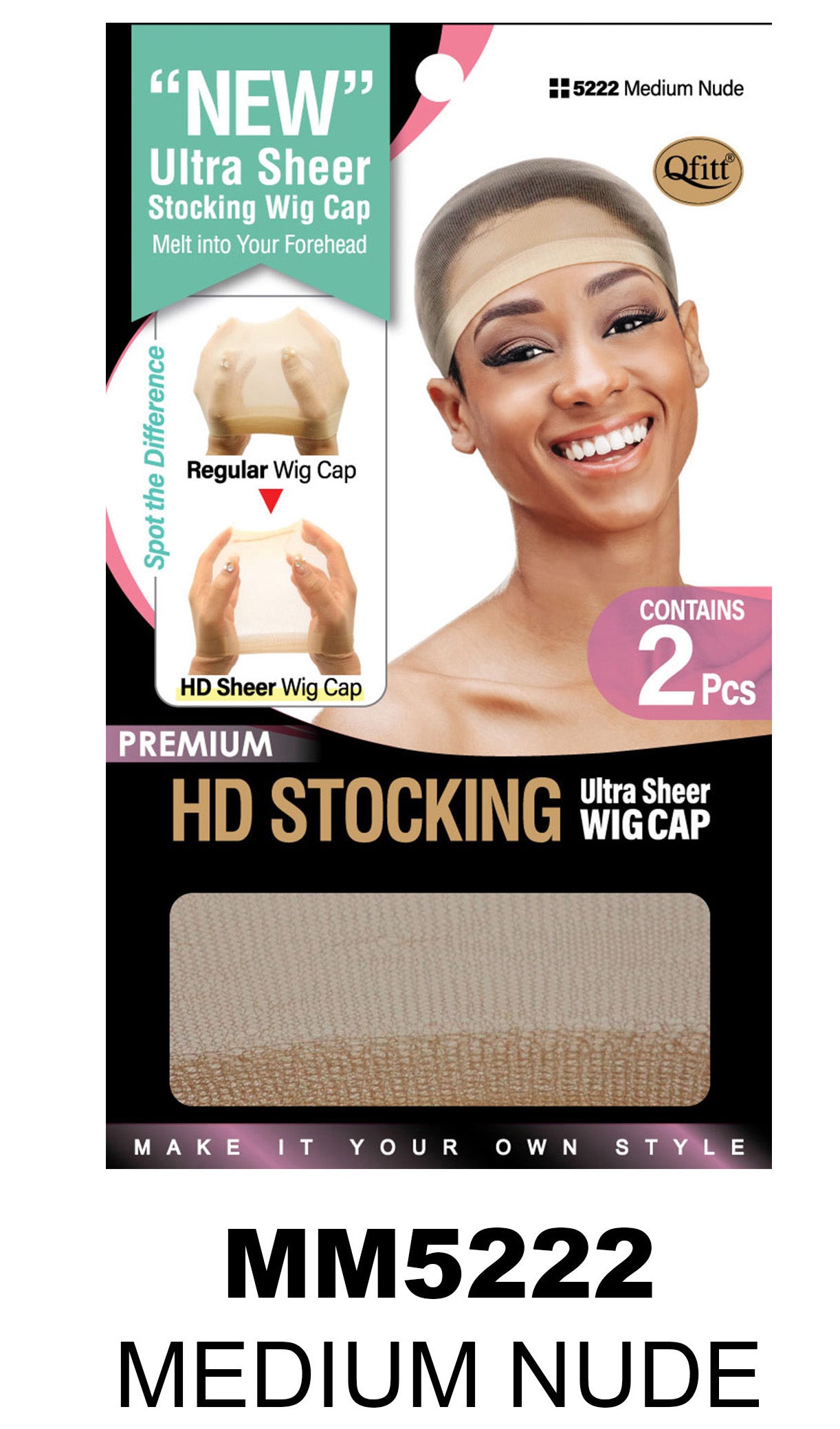 DZ)HD STOCKING ULTRA SHEER WIG CAP