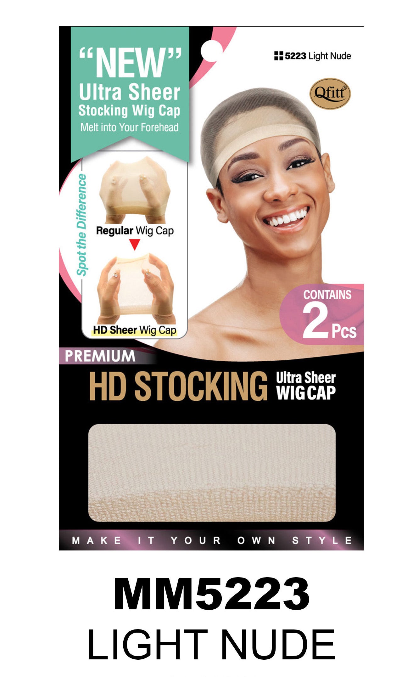 DZ)HD STOCKING ULTRA SHEER WIG CAP
