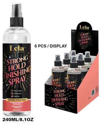 LELA STRONG HOLD FINISHING SPRAY LE0010FS
