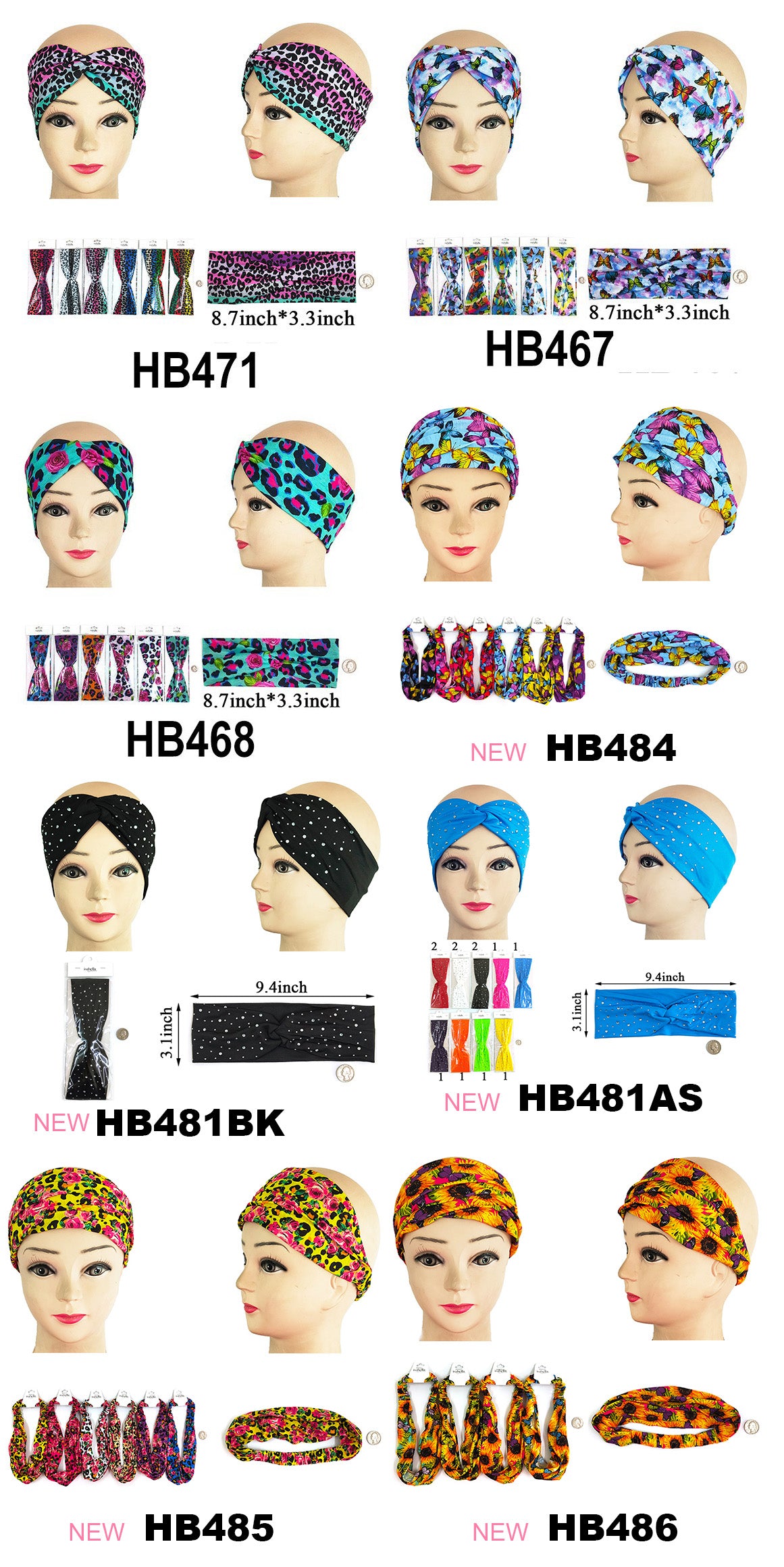 FASHION HEAD BAND (12PCS)