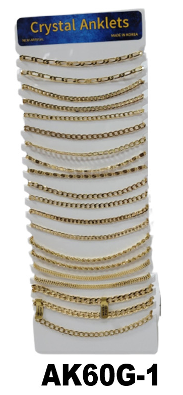 DESIGN ANKLET DISPLAY AK60G-1