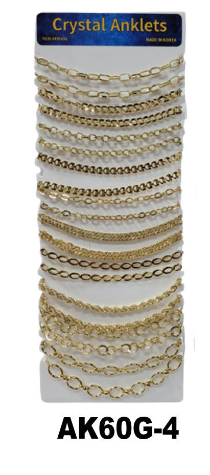 DESIGN ANKLET DISPLAY AK60G-4