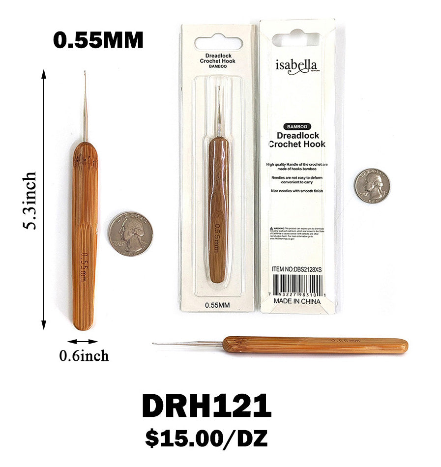 4KINDS DREADLOCK HOOK 0.55MM