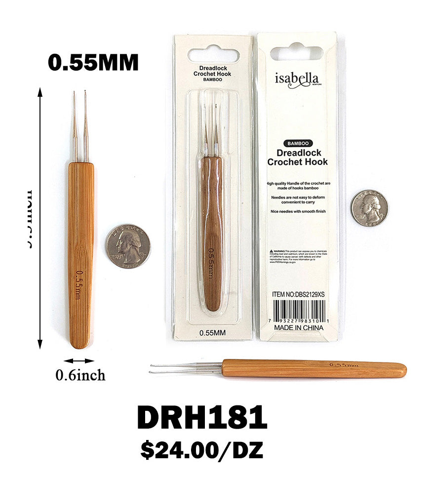 4KINDS DREADLOCK HOOK 0.55MM