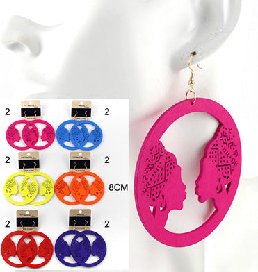 WOOD EARRING #EW3850