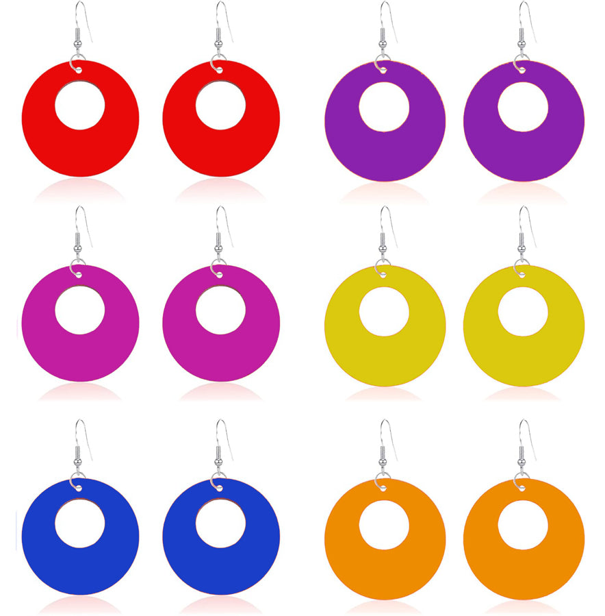 WOOD EARRING EW1002