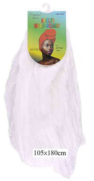 MULTI SCARF WHITE