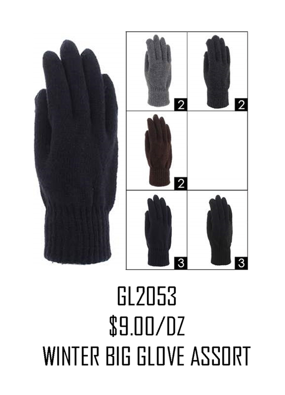 DZ)WINTER BIG GLOVE ASSORT GL2053