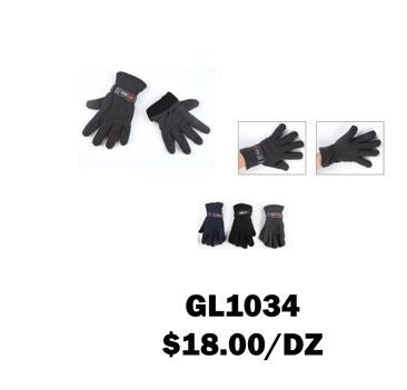 DZ)GLOVE BLACK GL1034