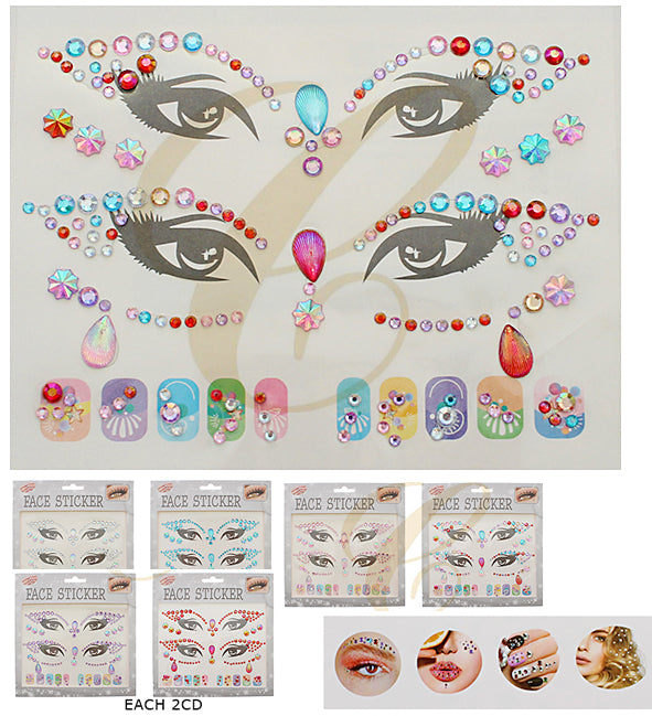 FACE GEM STICKER #FG0997