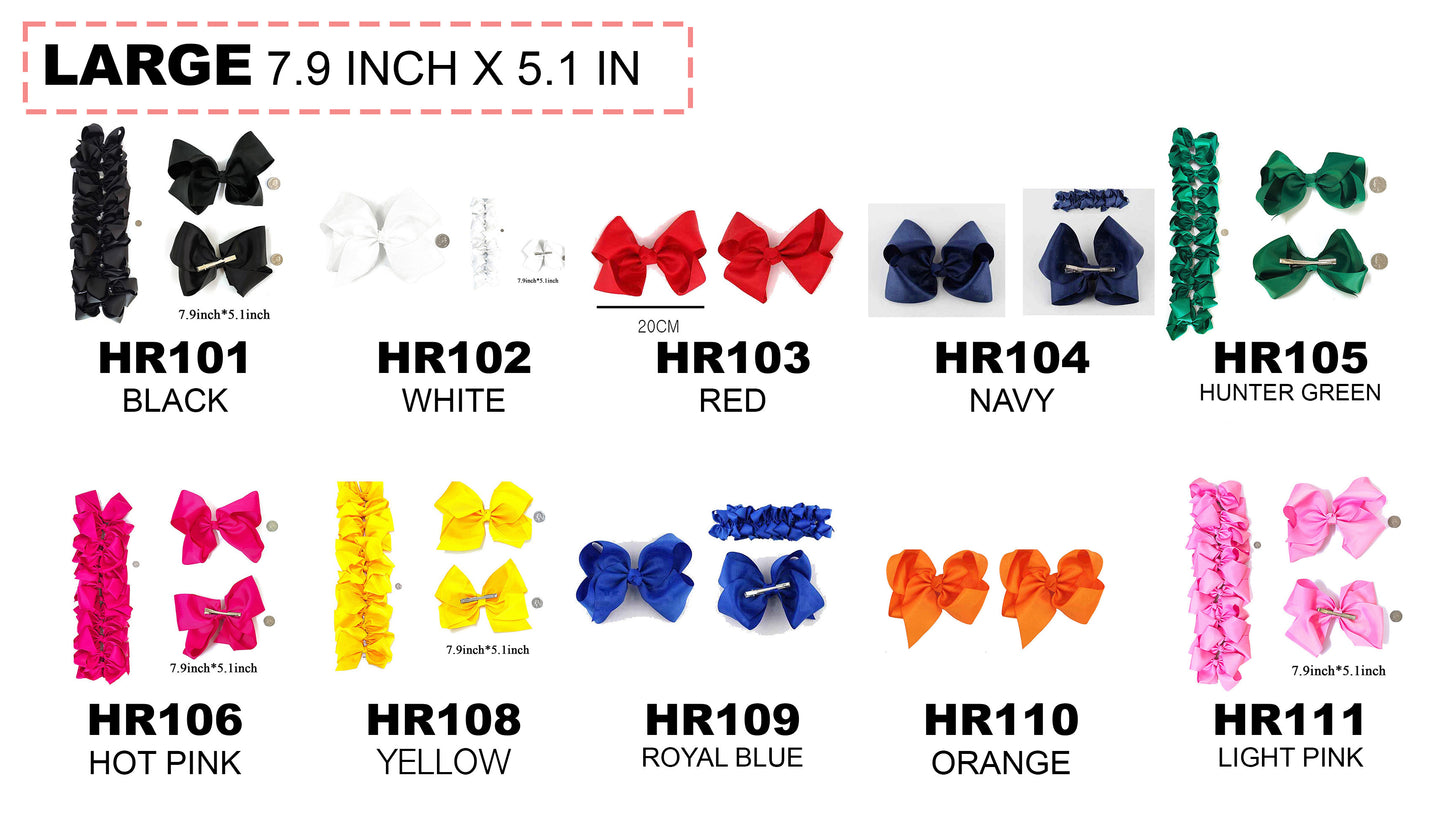 7.9in x 5.1in PLAIN BOW RIBBON PIN