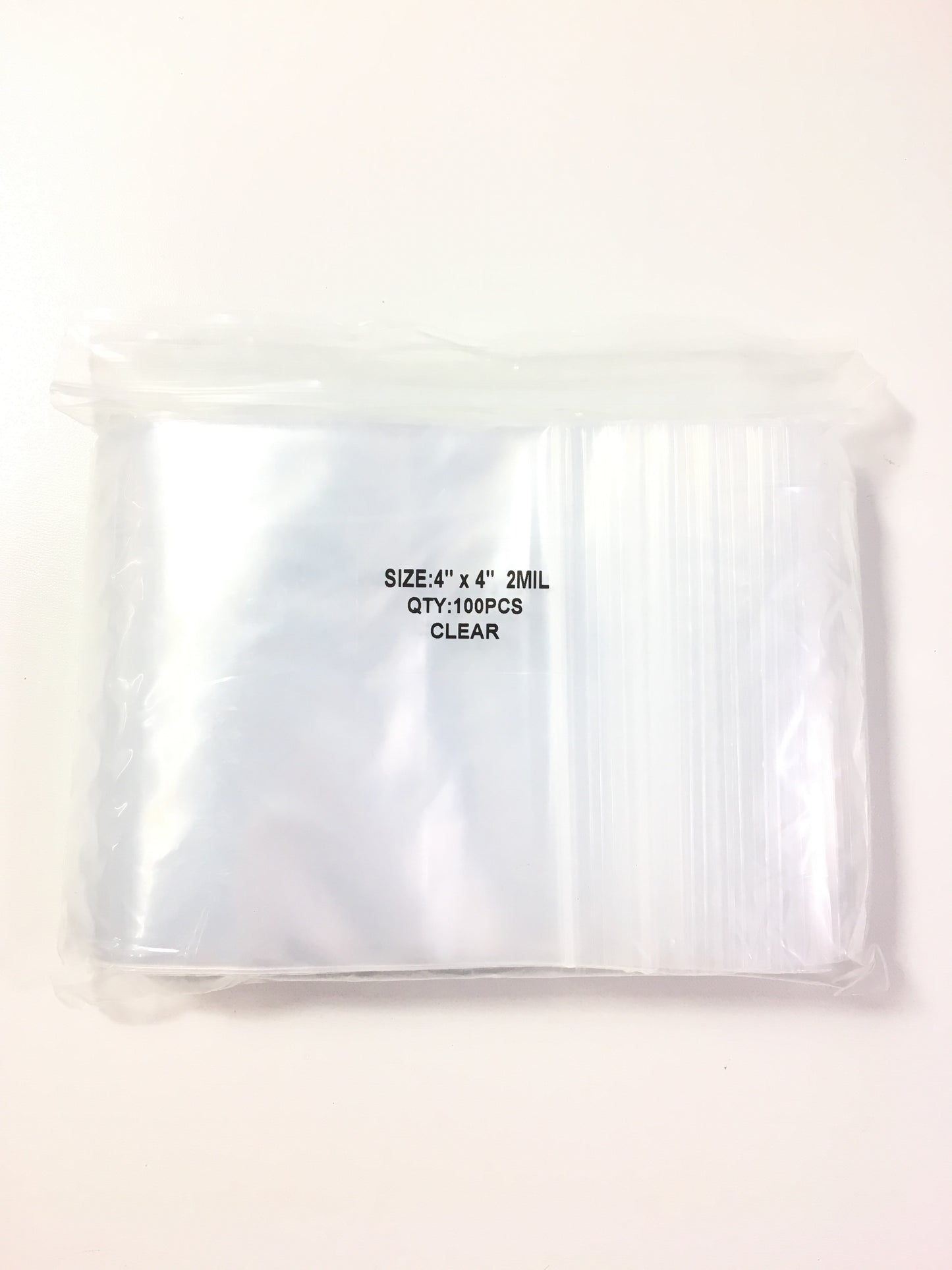 UI32, ZIP LOCK JEWELRY BAG 4X4 (100PCS)