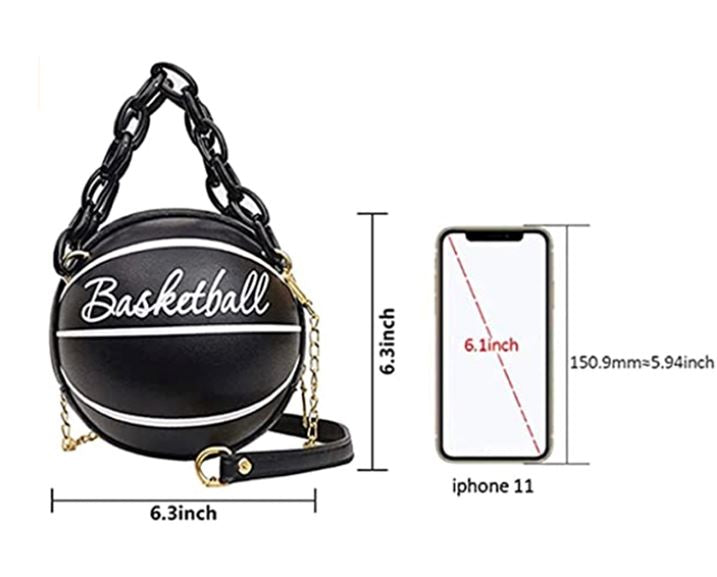 BB BASKETBALL BAG WITH CHAIN 4 COLOR OPTIONS