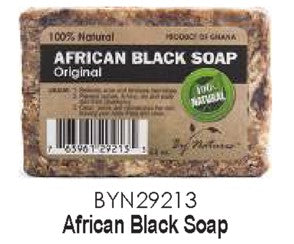 BNO55, PC) BY NATURE OIL AF BLACK SOAP ORIGINAL 3.5OZ