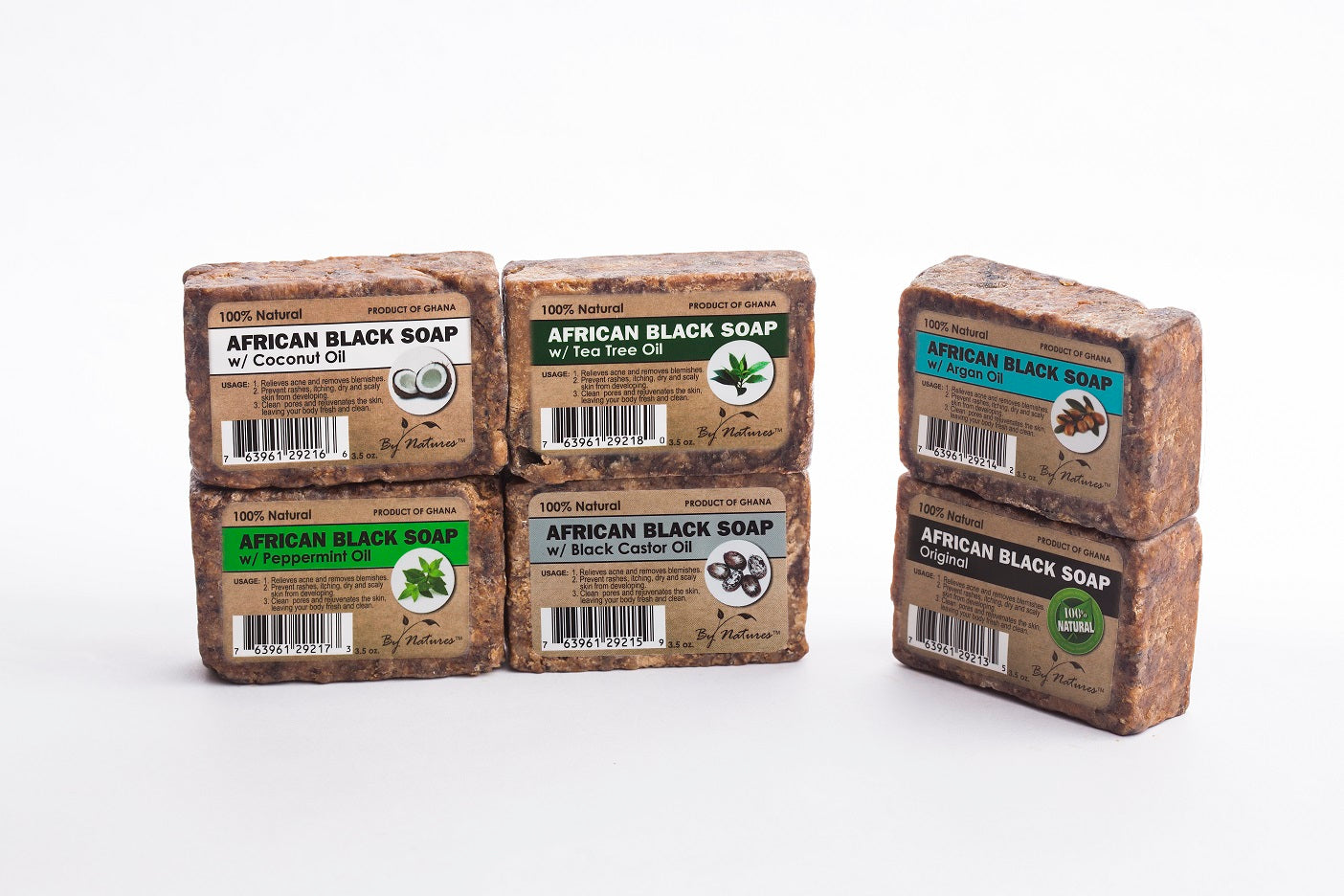 BNO60, PC) BY NATURE OIL AF BLACK SOAP TEA TREE 3.5OZ