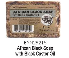BNO57, PC) BY NATURE OIL AF BLACK SOAP BLACK CASTOR 3.5OZ