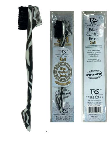 EDGE3 EDGE CONTROL BRUSH (3 IN 1) ANIMAL PATTERN