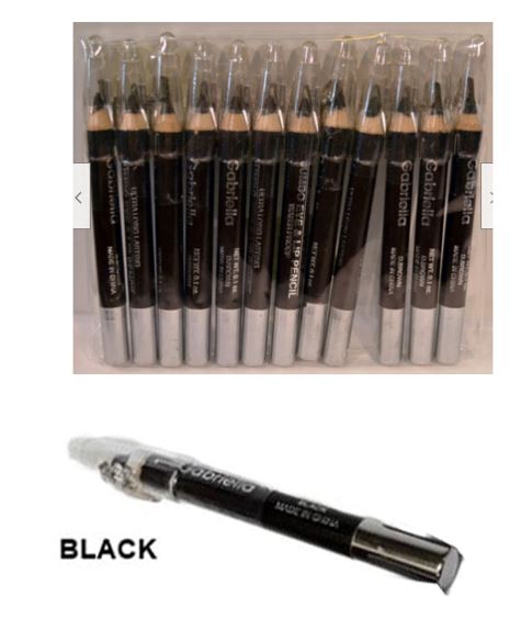 GCIJ JUMBO EYELINER W/SHARPENER BL/D.BR
