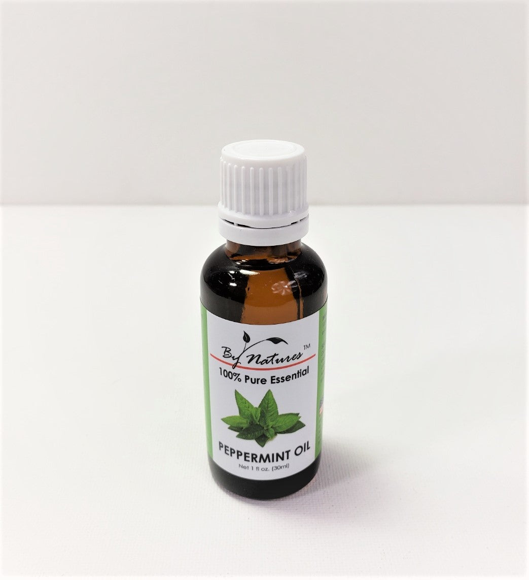 BNO18, PC) BY NATURES OIL - PURE PEPPERMINT OIL - 1OZ