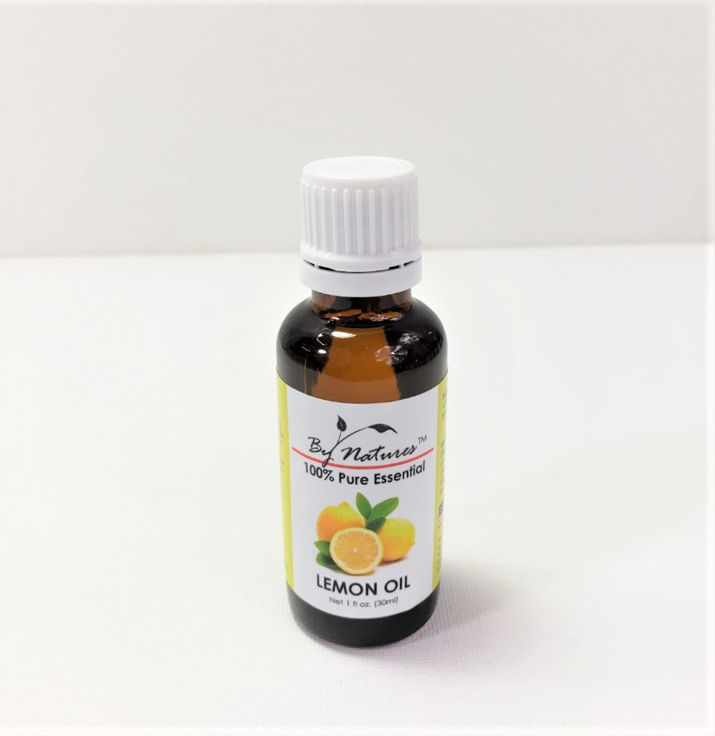 BNO24, PC)BY NATURES OIL-PURE LEMON OIL 1OZ