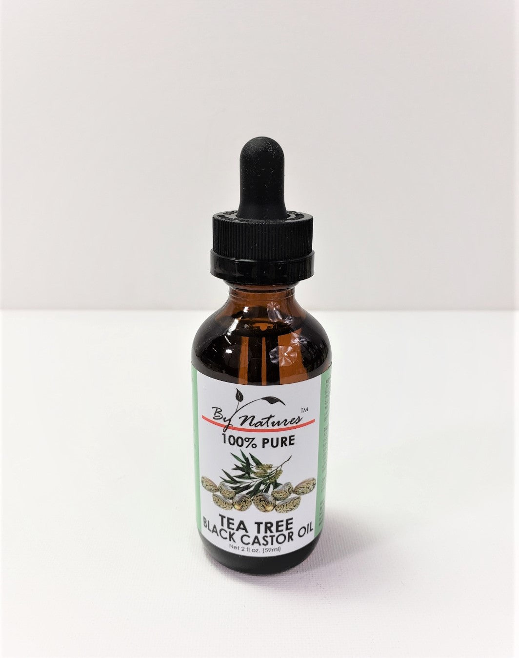 BNO12, PC) BY NATURES OIL TEA TREE BLACK CASTOR OIL