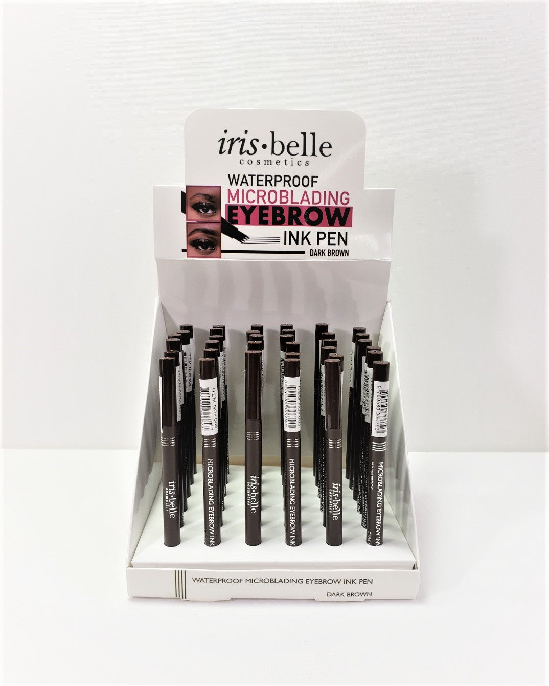 IREBIP2 IRIS BELLE WATERPROOF MICRO-BLADING EYEBROW INK PEN (DARK BROWN)