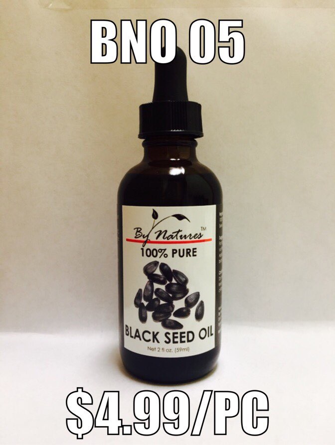 BNO05, PC) BY NATURES OIL BLACK SEED OIL