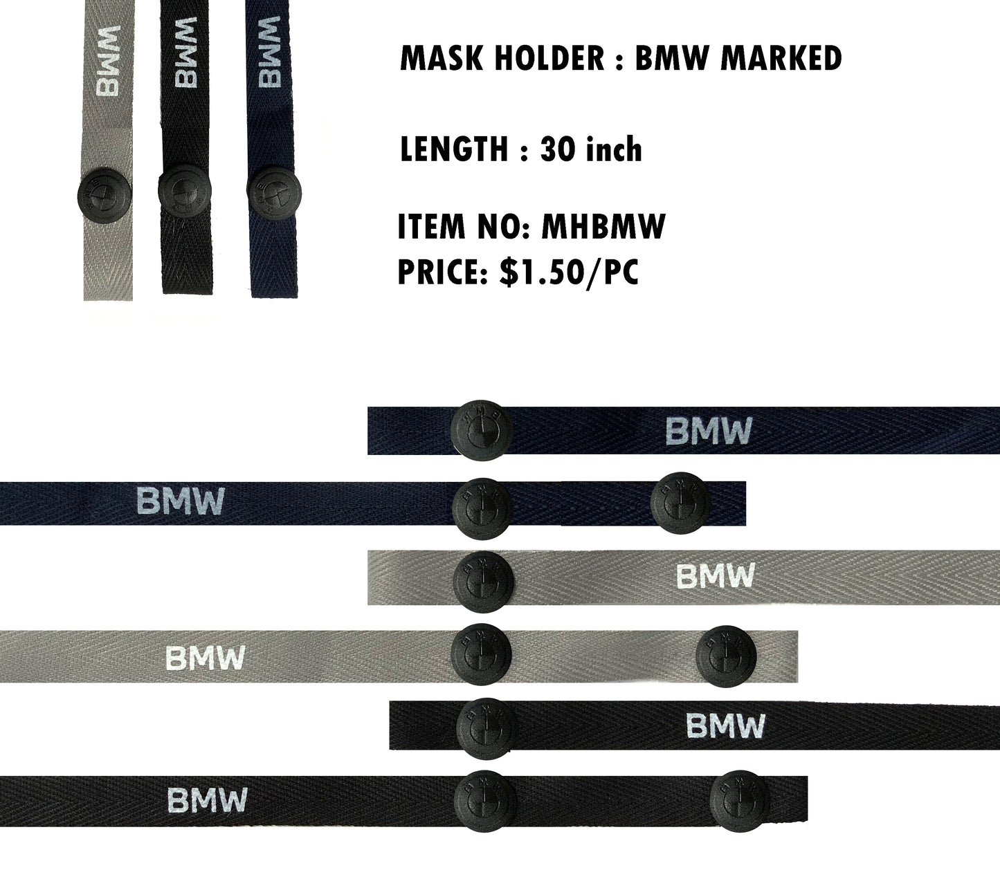 MHBMW MASK HOLDER _BMW