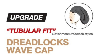 MM083/084 M&M DREADLOCKS WAVE CAP - ASST/BLACK