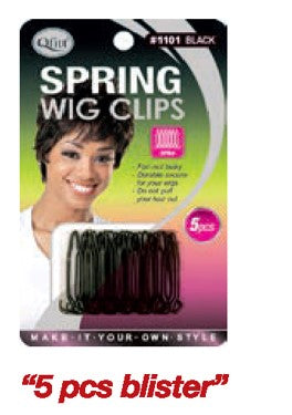MM1101/1103 SPRING WIG CLIP BLISTER 5PC/20PCS