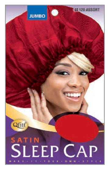 MM120/121 SUPER JUMBO SLEEP-CAP - ASST/BLACK