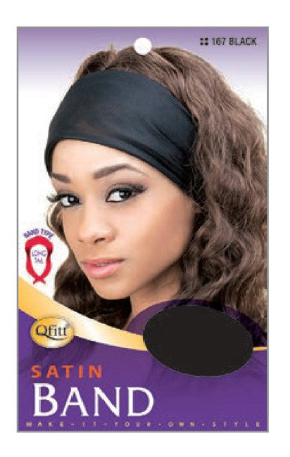 MM166/167 M&M SATIN BAND LARGE - ASST/BLACK