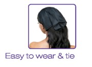 MM176/177 M&M SATIN MULTI-WRAP LARGE - ASST/BLACK