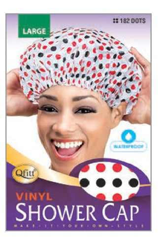 MM182 M&M SHOWER CAP DOTS - ASST