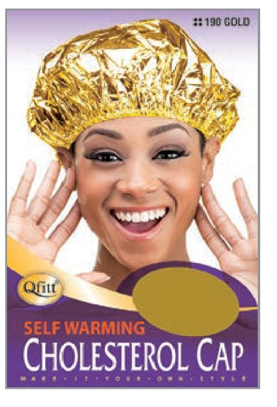 MM190/191 M&M WATER PROOF SELF WARMING CHOLESTEROL CAP - GOLD/SILVER