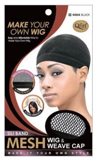 MM5004 SILICON WEAVING CAP- BLACK