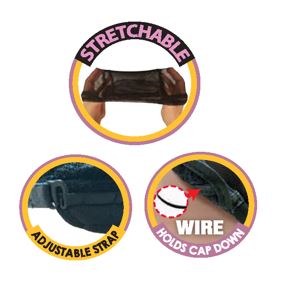 MM5018 STRETCH DELUXE STRETCH WEAVING CAP