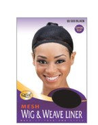 MM503 M&M WIG LINER (OPEN TOP) - BLACK