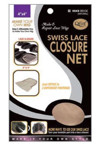 MM5043/MM5044 SWISS LACE CLOSURE NET 2 SIZES