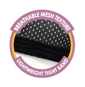 MM5081 COOL MESH WIG CAP BLACK