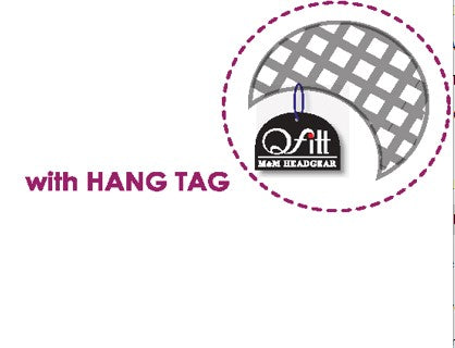 MM630/631 JUMBO THICK HAIR NET WITH HANG TAG - ASSORT/BLACK