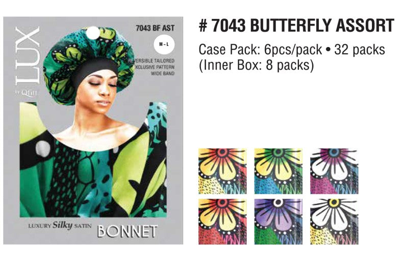 LUXURY SILKY SATIN BONNET M-L SIZE 6 COLORS