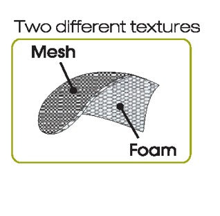 MM812/813 M&M ORGANIC DELUXE FORM MESH WRAP CAP - ASST/BLACK