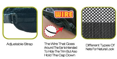 MM840 BLACK M&M ORGANIC DELUXE WEAVING CAP - BLACK