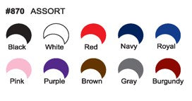 MM870/871/890 M&M ORGANIC BERETS(SPRING&SUMMER) - ASST/BLACK/AFRO