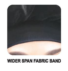 MM9000/MM9001 VELVET SLEEP CAP ASSORT/ BLACK