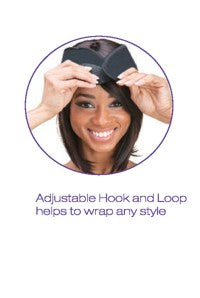 MM174/175 M&M SATIN OPEN WRAP LARGE - ASST/BLACK