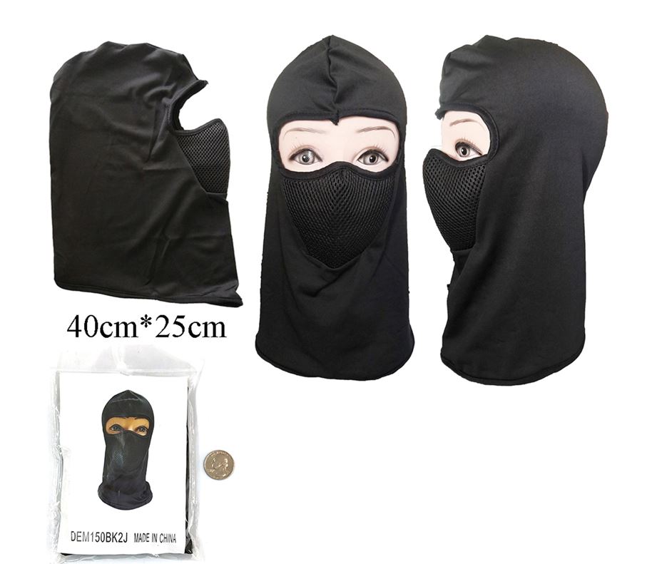 NIN150 MESH NINJA MASK NEON/BLACK