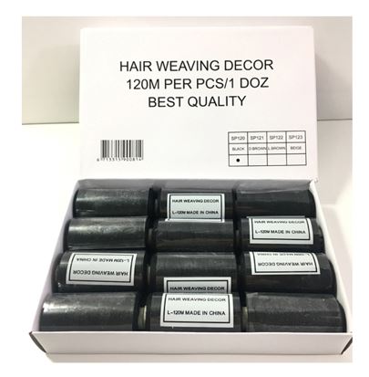 SP120 THREAD 120MM BLACK/D.BROWN